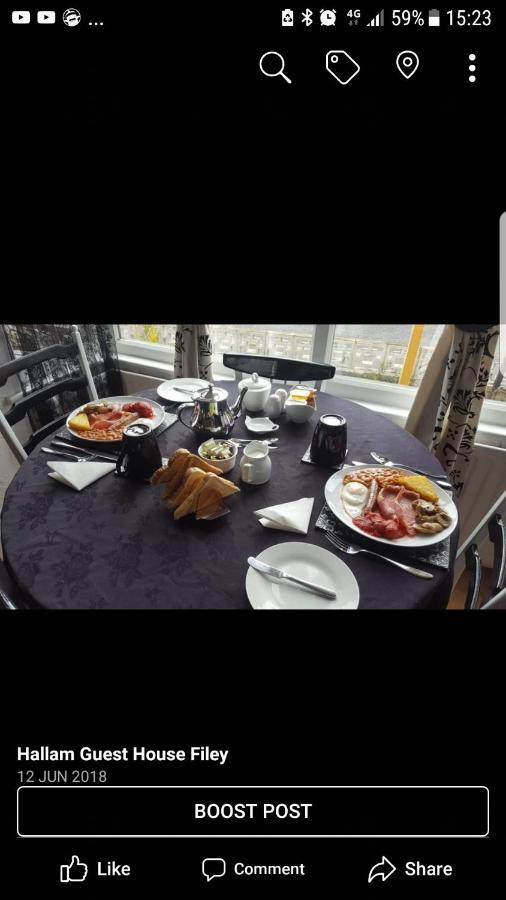 Hallam Guest House Скарборо Экстерьер фото